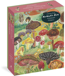 Mushrooms Jigsaw Puzzle by Nathalie Lete
