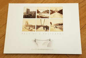 Pack of six postcards