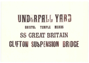 Brunel Icons Postcard
